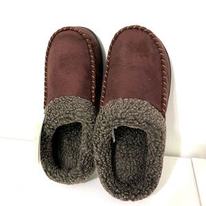 Amazon Cozy Brown Slippers with Fleece Lining